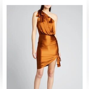 RETROFÊTE Nadia Silk-Blend Dress size L